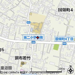 東京都調布市国領町4丁目21-7周辺の地図