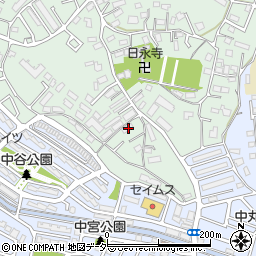 千葉県千葉市稲毛区小中台町1195-2周辺の地図