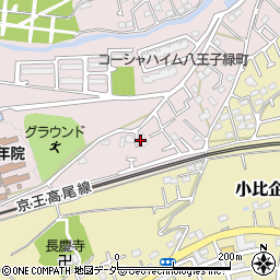 東京都八王子市緑町753周辺の地図