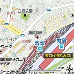 福井県敦賀市白銀町1-12周辺の地図
