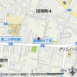 東京都調布市国領町4丁目25-5周辺の地図