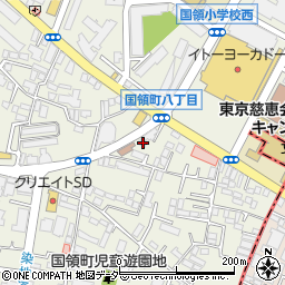 東京都調布市国領町7丁目50-2周辺の地図