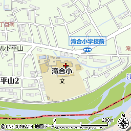 日野市　たきあい学童クラブ周辺の地図