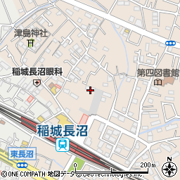 日本キリスト教団稲城教会周辺の地図