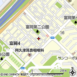 千葉県浦安市富岡4丁目5-6周辺の地図