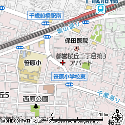 さくらがおか耳鼻咽喉科クリニック周辺の地図