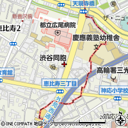 シャンテリー周辺の地図