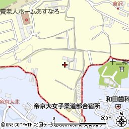東京都日野市百草1072周辺の地図