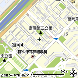 千葉県浦安市富岡4丁目5-12周辺の地図