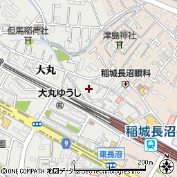 東京都稲城市大丸178周辺の地図