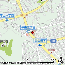 日野市　七生台地区センター周辺の地図