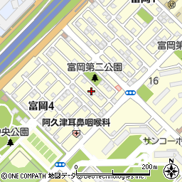 千葉県浦安市富岡4丁目5周辺の地図