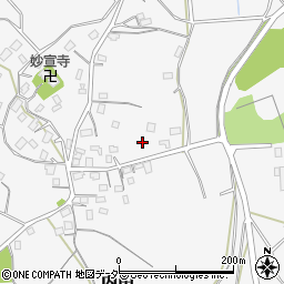 千葉県佐倉市内田116周辺の地図