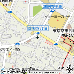 東京都調布市国領町7丁目51周辺の地図