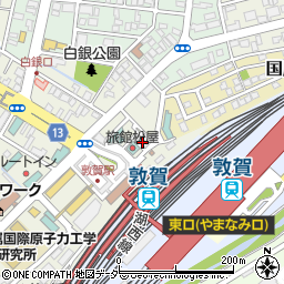 ニッポンレンタカー敦賀駅前営業所周辺の地図
