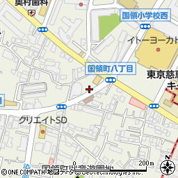 東京都調布市国領町4丁目51-6周辺の地図