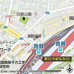 福井県敦賀市白銀町1-11周辺の地図