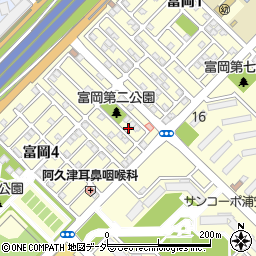 千葉県浦安市富岡4丁目4-7周辺の地図