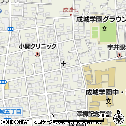 成城７丁目テラスハウス周辺の地図
