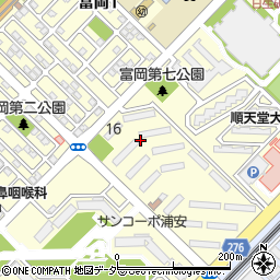 京成サンコーポ浦安管理事務室周辺の地図