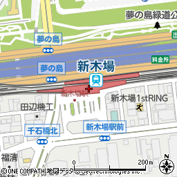 りそな銀行東京メトロ新木場駅 ＡＴＭ周辺の地図