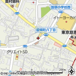 東京都調布市国領町4丁目51-5周辺の地図
