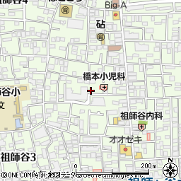 東京都世田谷区祖師谷3丁目37-9周辺の地図