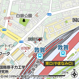 福井県敦賀市白銀町1-10周辺の地図