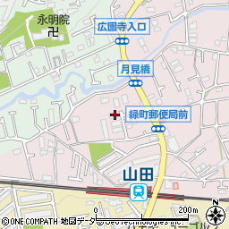 東京都八王子市緑町403周辺の地図