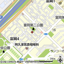 千葉県浦安市富岡4丁目5-4周辺の地図