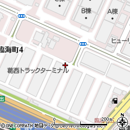 株式会社東日本宇佐美　東京販売支店環七葛西インター周辺の地図