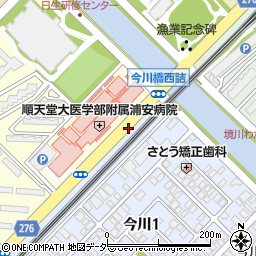 順天堂病院前周辺の地図