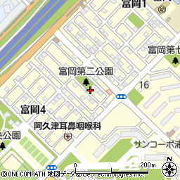 千葉県浦安市富岡4丁目4-8周辺の地図