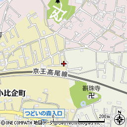 東京都八王子市小比企町815周辺の地図