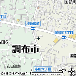 東京都調布市国領町6丁目1-28周辺の地図