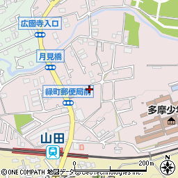 東京都八王子市緑町287周辺の地図