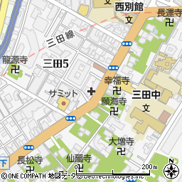 ビラカーサ三田周辺の地図