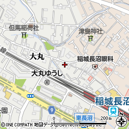 東京都稲城市大丸174-4周辺の地図