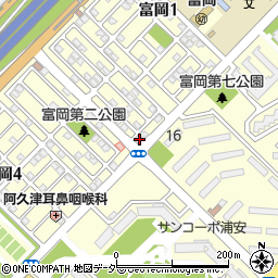 千葉県浦安市富岡1丁目6-5周辺の地図