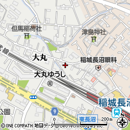 東京都稲城市大丸174-5周辺の地図