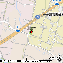 地蔵寺周辺の地図