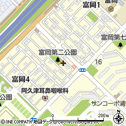 千葉県浦安市富岡4丁目4-1周辺の地図