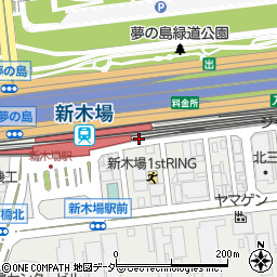 リパーク新木場駅前第２駐車場周辺の地図