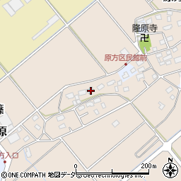 千葉県山武郡横芝光町原方1337周辺の地図