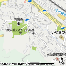 東京都稲城市大丸828周辺の地図