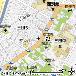 ビラカーサ三田周辺の地図