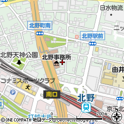東京都八王子市北野町549周辺の地図