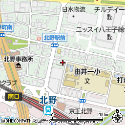 東京都八王子市北野町545-7周辺の地図