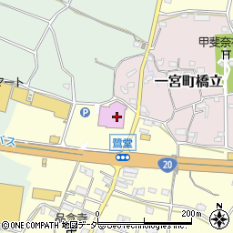 山梨県笛吹市一宮町東原64周辺の地図