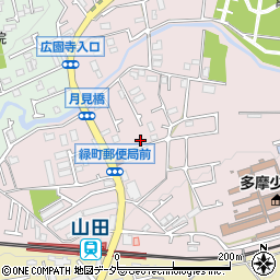 東京都八王子市緑町288周辺の地図